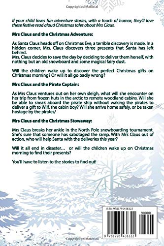 Mrs Claus and her Christmas Adventures: Read Aloud Stories for Children about Mrs Claus and Santa, 3 in 1 kids story (ages 4-8) - Image 2