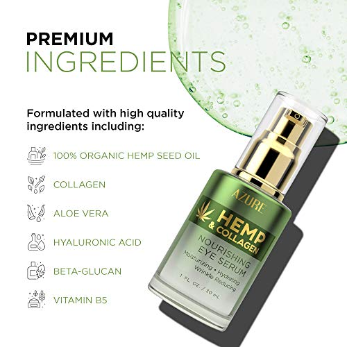 Azure Cosmetics Eye Serum - Nourishing & Firming Formula