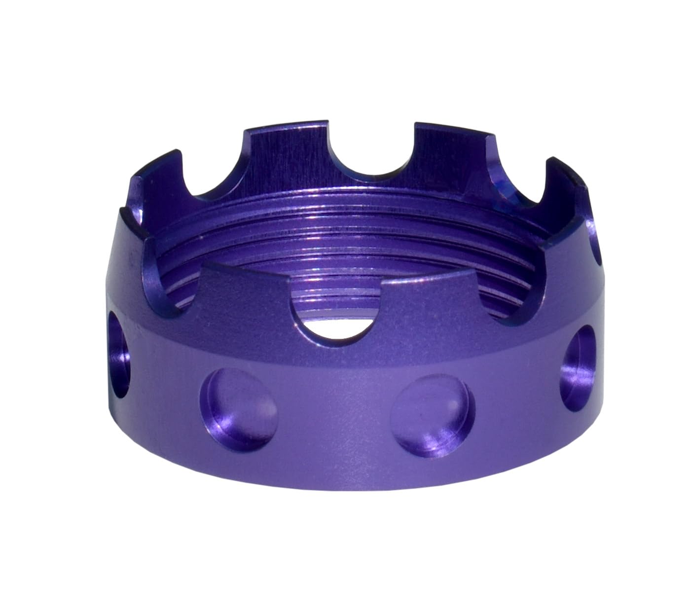 Aluminum 7075-T6 nut, 1-3/16x16 TPI, Black/Blue/Golden/Silver/red (Purple)