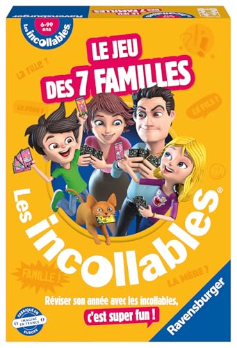 Jeu des 7 familles Incollables Ravensburger Jeux France - vue 7