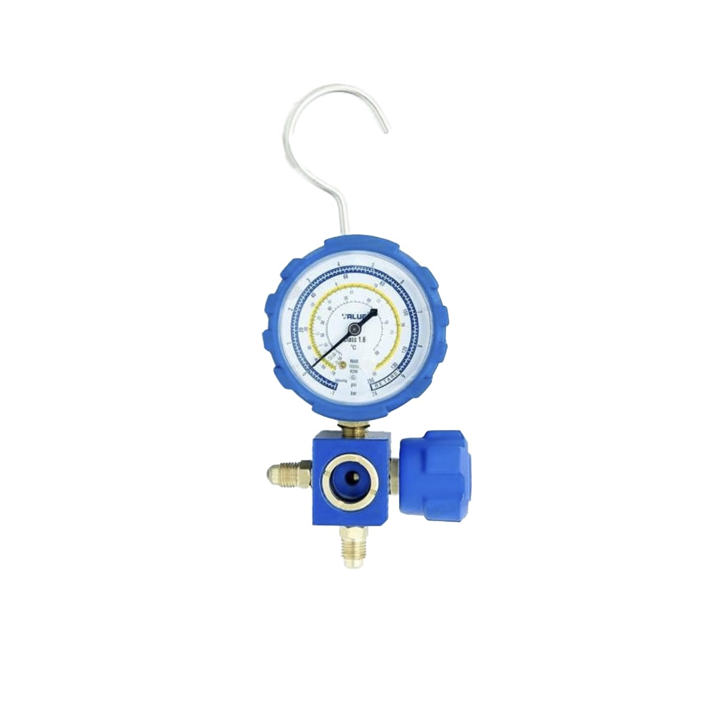 MANOMETRO ANALIZZATORE GAS 1 VIA BASSA PRESSIONE VALUE R600 R290 R600A CON VISORE
