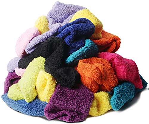 Yacht & Smith Mens and Womens Wholesale Bulk Warm And Cozy Fuzzy Socks, Colorful Winter Sock4