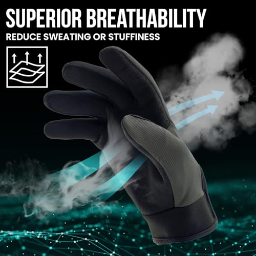 Image of TAILI 4 Pairs Level 5 Puncture Resistant, Level 2 Needle Resistant Gloves L | Weightless Comfort, Breathable, Touchscreen, Grip Enhanced, Innovative Safety Gloves for Gardening, Carving, Fishing