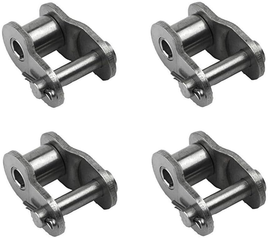 Jeremywell 40SS Stainless Steel Roller Chain Offset Link (4PCS)