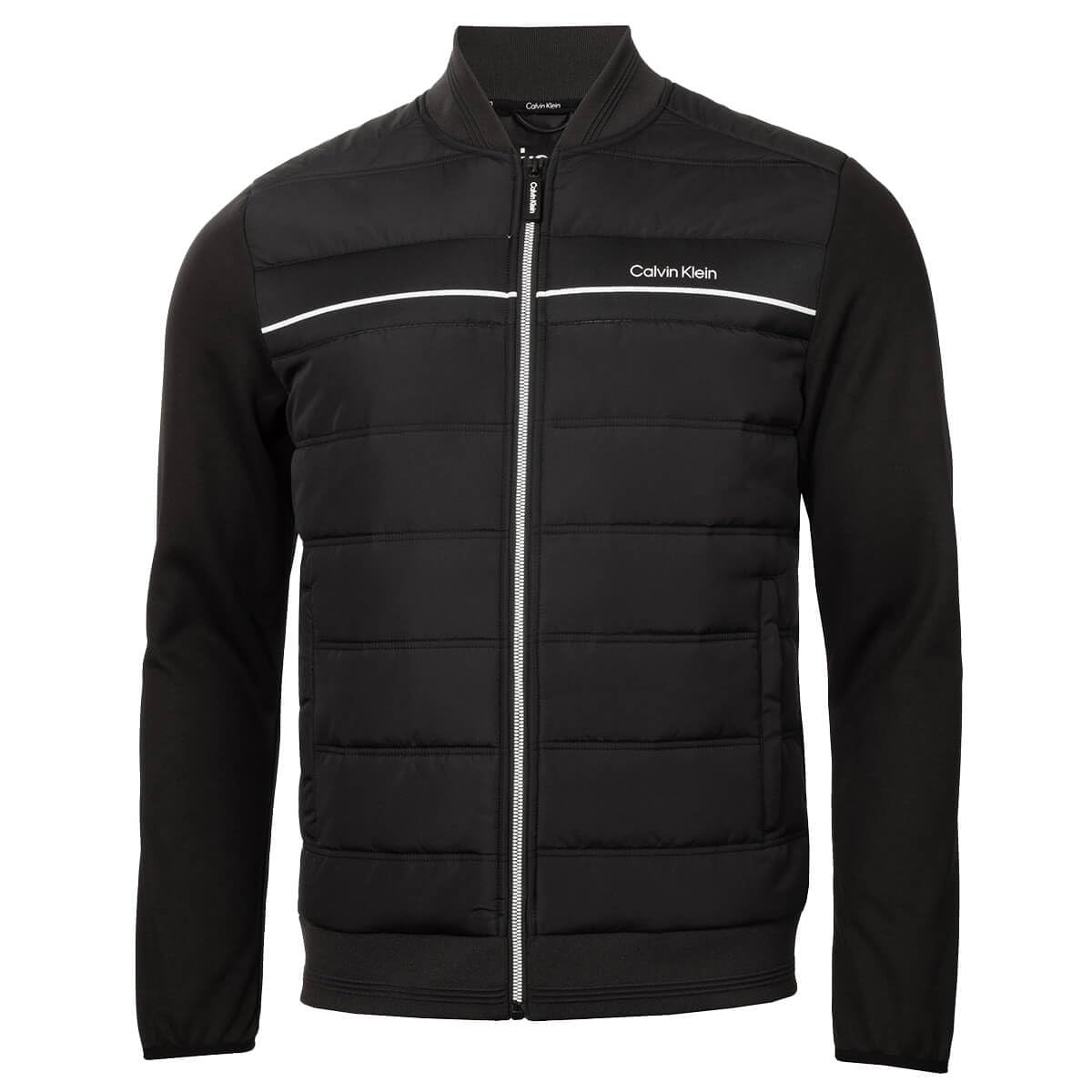 Calvin Klein Lincoln Golf Bomber Jacket - Black