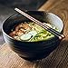 Gaojian Giapponese 7 Pollici ad Alta Ciotola Ciotola in Ceramica Noodle Bowl Ramen Ciotola Creativo Scuro Ciotola Piatto da tavola