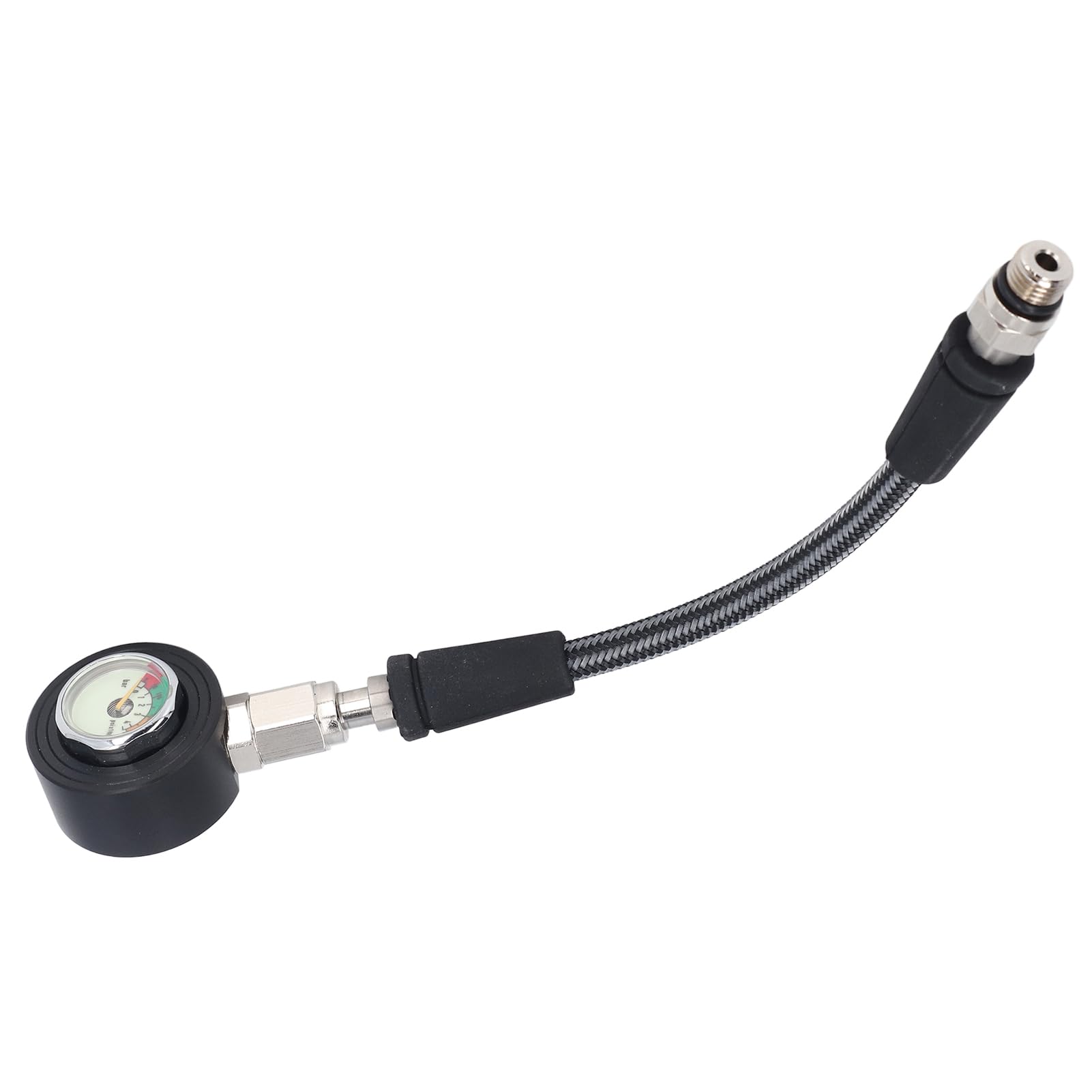 WINH Manometro per Immersione Subacquea, Calibro sommergibile in Lega di Alluminio per Attrezzature Immersione Subacquea (15 cm)