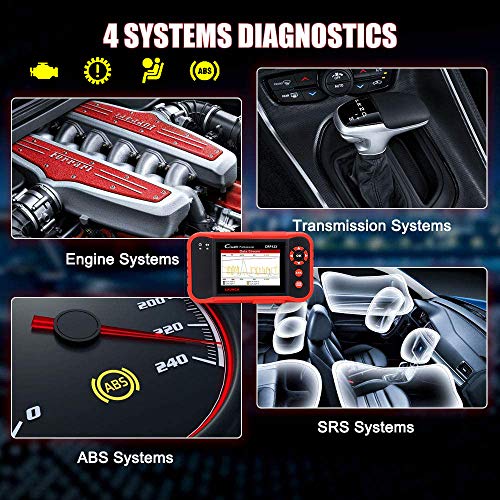 image for LAUNCH OBD2 Scanner CRP123 Check Engine/ABS/SRS/Transmission Code Read
