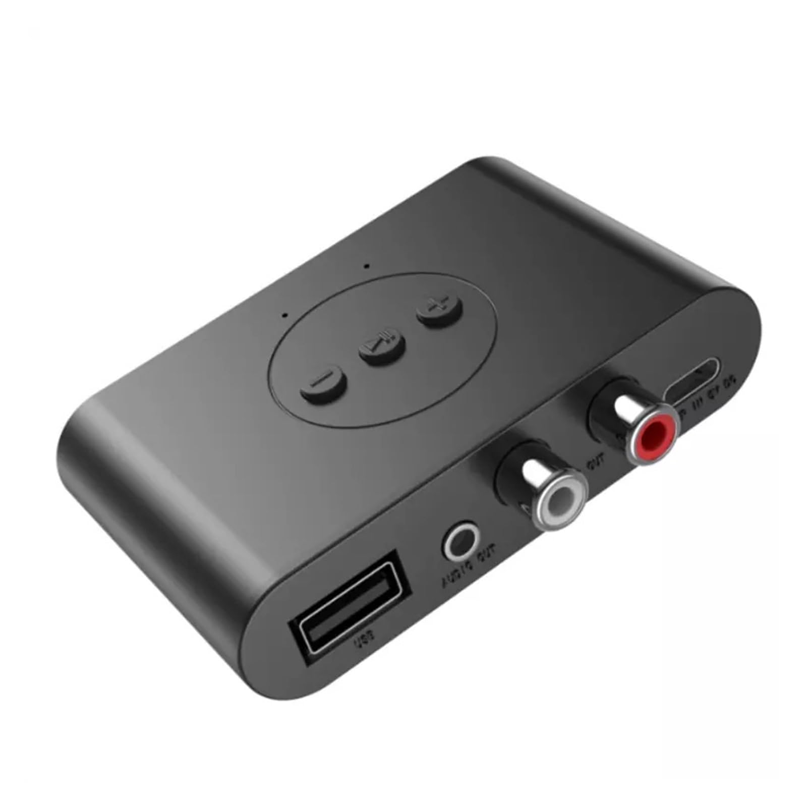 Odbiornik Audio Bluetooth Jack Stereo Bezprzewodowy Adapter Muzyczny Z Mikrofonem Do Wzmacniacza Głośników Zestawu Samochodowego