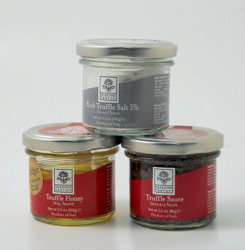 Selezione Tartufi, Truffle Salt, Sauce, and Honey