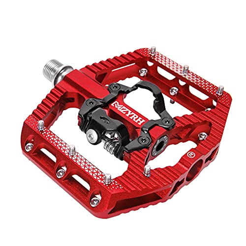 MZYRH MTB Mountain Bike Pedals 3 Bearing Flat...