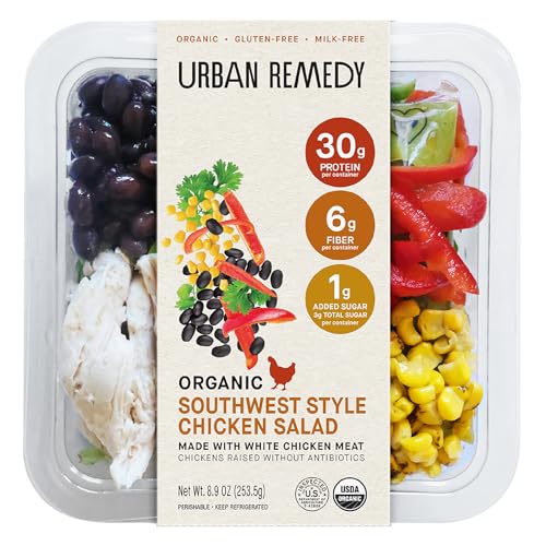 Urban Remedy Organic Southwest Chicken Salad, 8.9 oz, 30 Grams