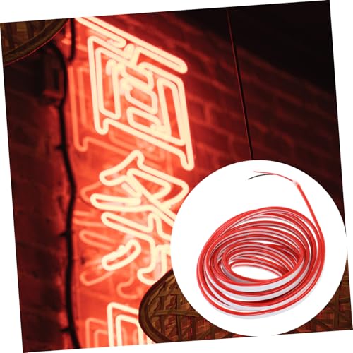 Tira LED Flexible Neon Rojo Silicona 12V POPETPOP miniatura 7