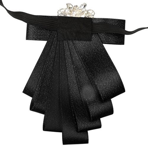 gazechimp Noivo Formal Gravata Borboleta Festa De Casamento Dança - Preto