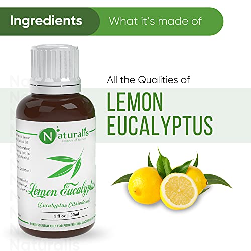 Image of Naturalis Essential Oil Gift Pack of 2-30ml (Lemon Oil, Lemon Eucalyptus Oil)