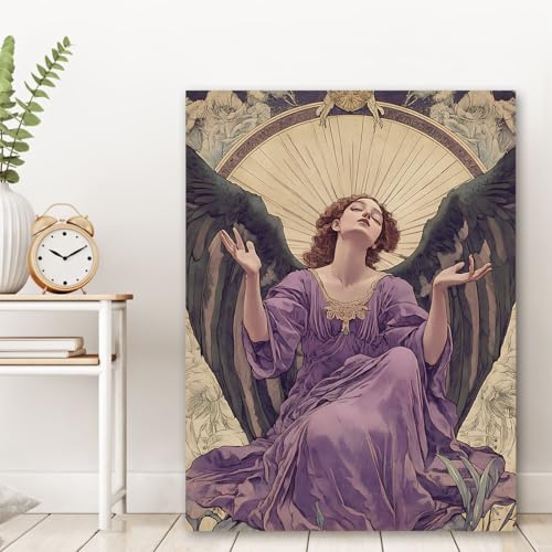 Affiche Art Nouveau Alphonse Mucha de 40x60cm avec structure interne