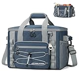 Maelstrom Soft Sided Cooler Bag, 30/40 Can Collapsible Insulated Ice Chest, Large Leakproof Portable Storage for Camping, Travel, Kayaking & Beach