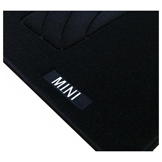 Zesfor Alfombrillas Mini Cooper con Logo 2001-2008