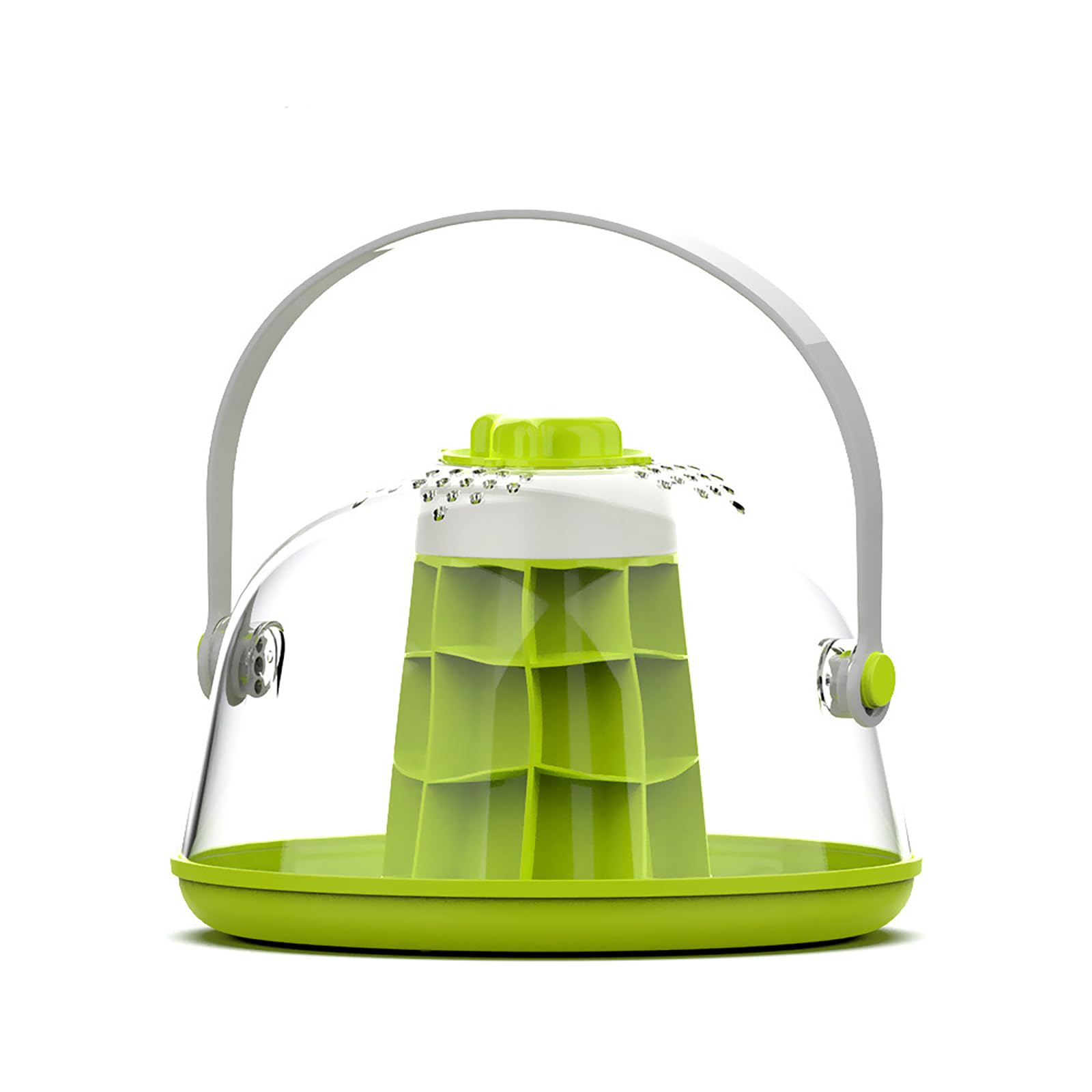 Caja multifuncional de observación y cría de caracoles, hábitat educativo para mascotas, 23 x 19,5 x 13,5 cm, material ABS + PC, fácil de limpiar, bien ventilado, adecuado para gusanos de seda