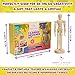 Fashion Designer Kits for Girls & Boys Ages 8+ Learn To Use Draft & Re-Design Patterns, Sew & Be A Fashion Designer For The 8.5 In. Mannequin. Top Gifts For 9 Year Old Girls, Children's Sewing Kits