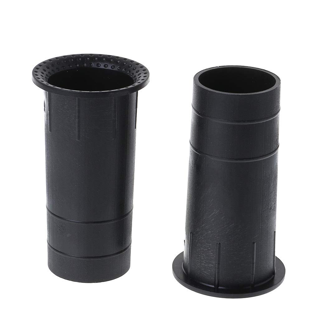 Haut-Parleur Tube Tube Bass Reflex Vent Connector Woofer Box 2PCS 3-5"35x80mm