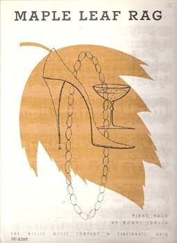 Paperback Maple Leaf Rag Sheet Music Piano Solo 1960 Book