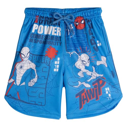 Image of Marvel T-Shirt and Mesh Shorts Outfit Set Toddler to Big Kid Sizes (2T - 14-16)