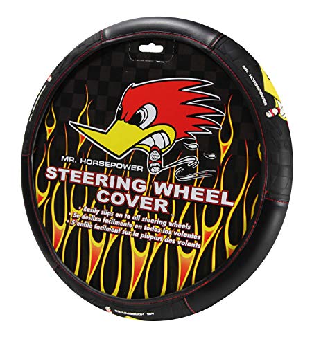 Plasticolor 006467R01 Mr. Horsepower Car Truck Suv Steering Wheel Cover #TOP1