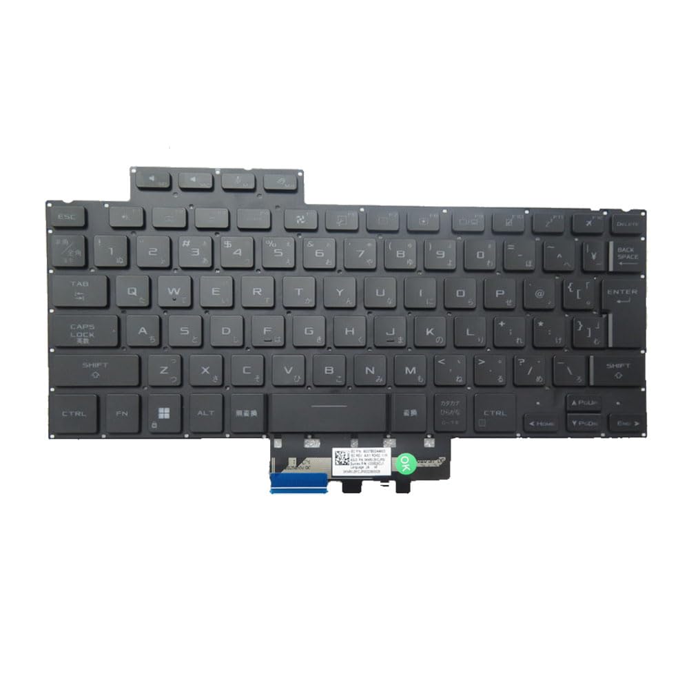 ASUS ノートPC ホワイト 日本語キーボード ASUS エイスース ゲーミングキーボード(白) ［有線・ワイヤレス