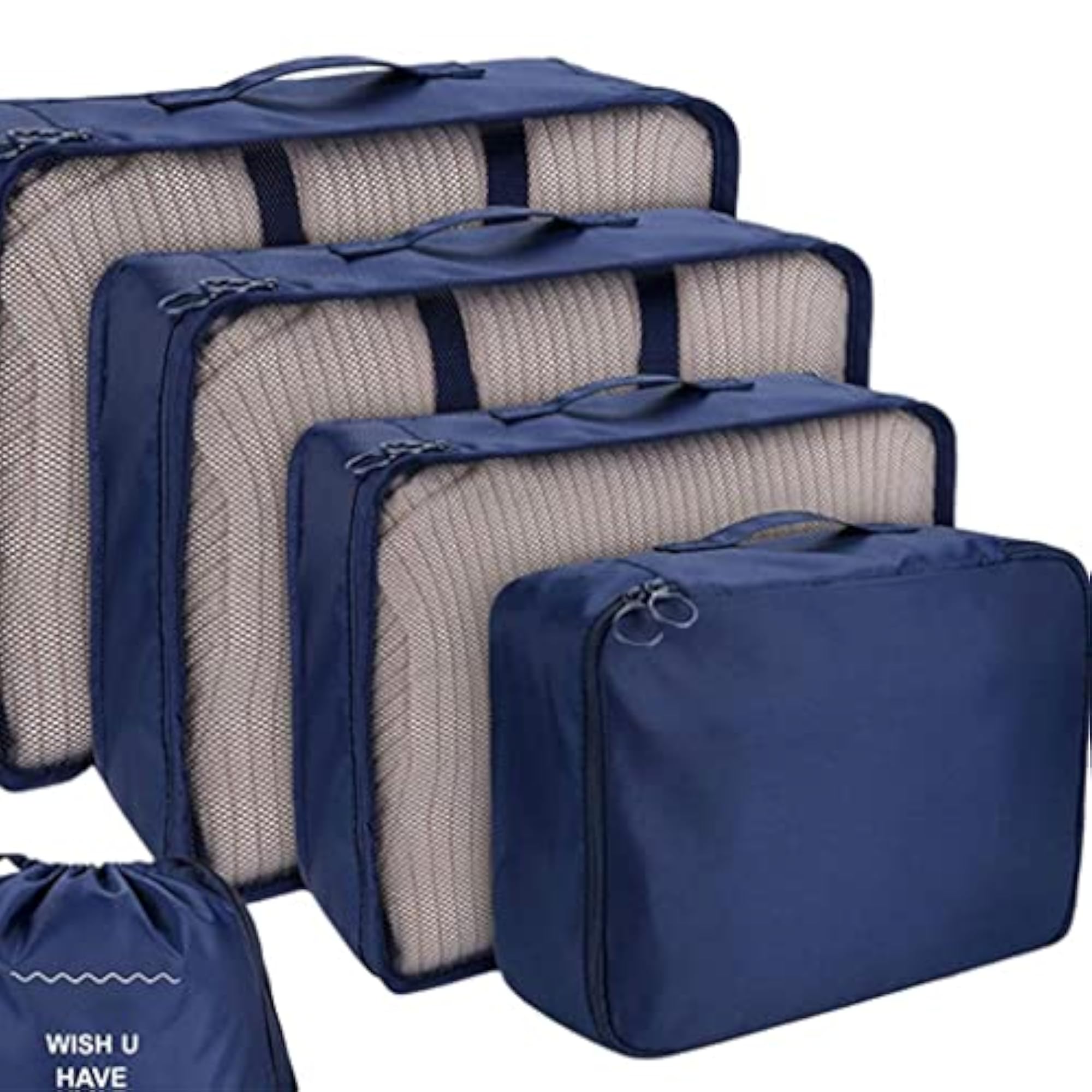 8Pcs/Set Packing Cubes for Travel Clothes Sorting