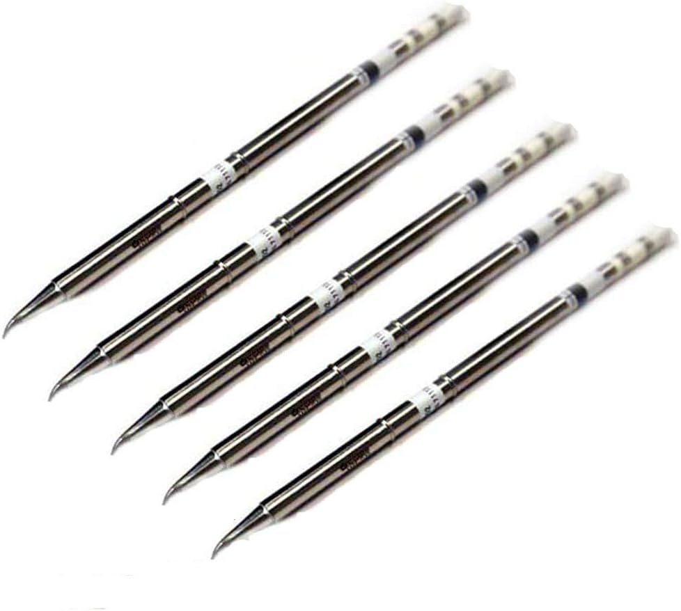 Hakko Soldering Tip, Bent Conical - T15-J02 (5 Pack)