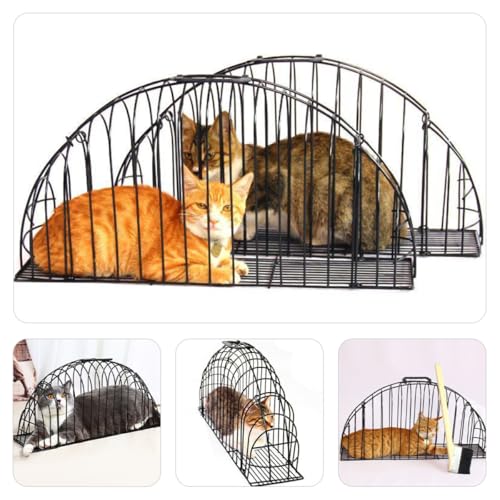 Cage de bain pour chat en métal résistant taille S avec poignée - 7