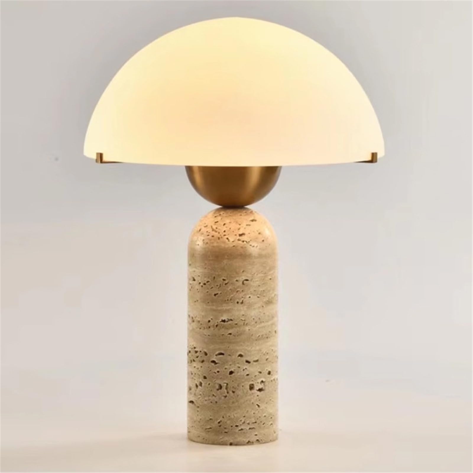 Lamps Tischlampe, Stein, Glas, Wohnzimmer, Bass, Büro, Nachttisch, Schlafzimmer, Dekoration Desk Lamp(Gelb)