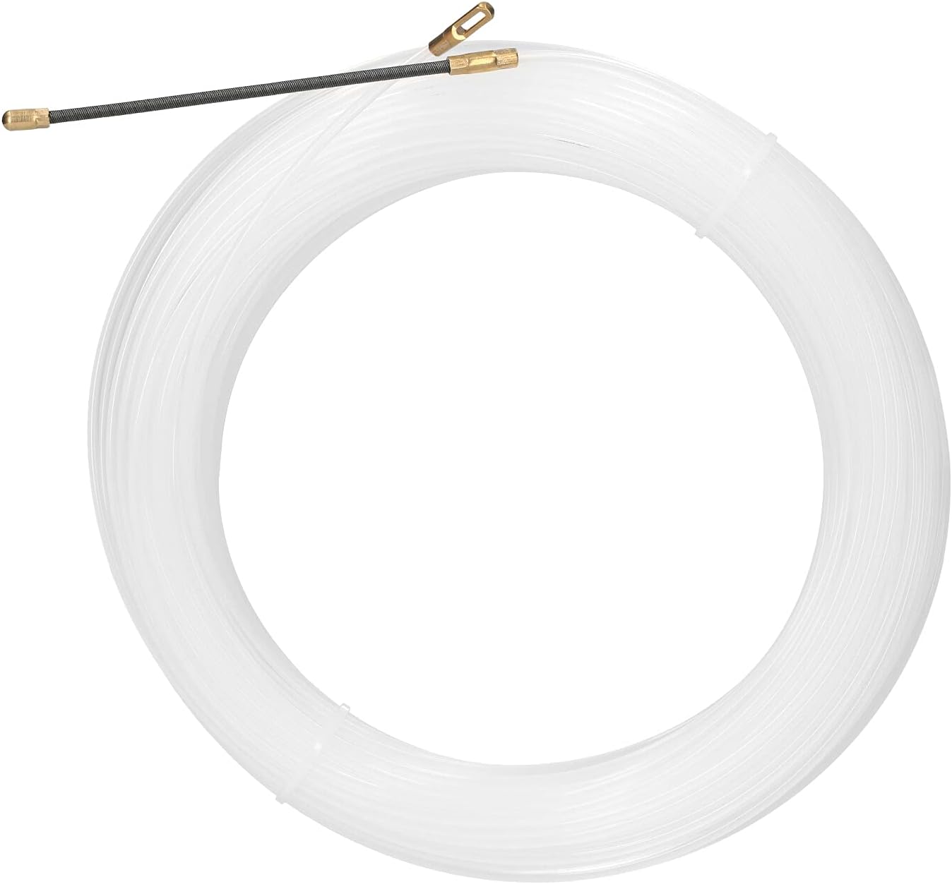 30m Fish Tape Wire Puller Cable Pulling Tool ABS Plastic Threader for Electrical Wires Running Through Wall Drywall Ceiling Conduit