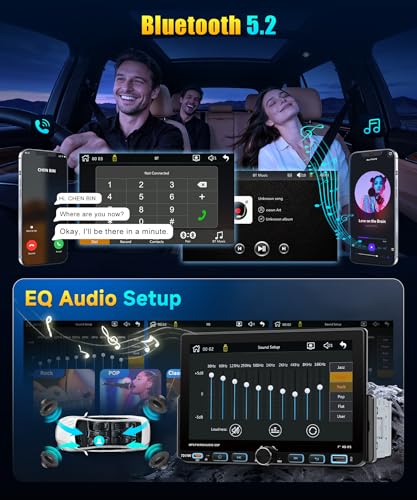 Radio Para Auto Single DIN Pantalla Táctil 7 Pulgadas miniatura 5