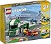 LEGO Creator 3in1 Race Car Transporter 31113 Building Kit; Makes a Great Gift for Kids Who Love Fun Toys and Creative Building, New 2021 (328 Pieces)