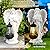 Solar Angel Garden Statue, Angel Figurine Outdoor Decor with Warm White Solar Lantern Garden Angel Figurine Outdoor Statue Waterproof Angel Sculpture Lawn Yard Art Patio Ornament Housewarming Gift