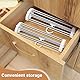 XULIERUX 2er Set Hosenbügel Platzsparend, Faltbarer Kleiderbügel, Organizer Kleiderschrank Für Hosen, Röcke, Schals, Krawatten, Gürtel, Laken