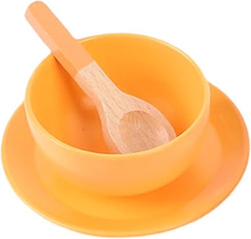 Miniatura 9 de TOPINCN Juego de utensilios de cocina de madera, juego de cocina de madera, juguetes para niñas, juego educativo de cocina con mini ollas, sartenes,
