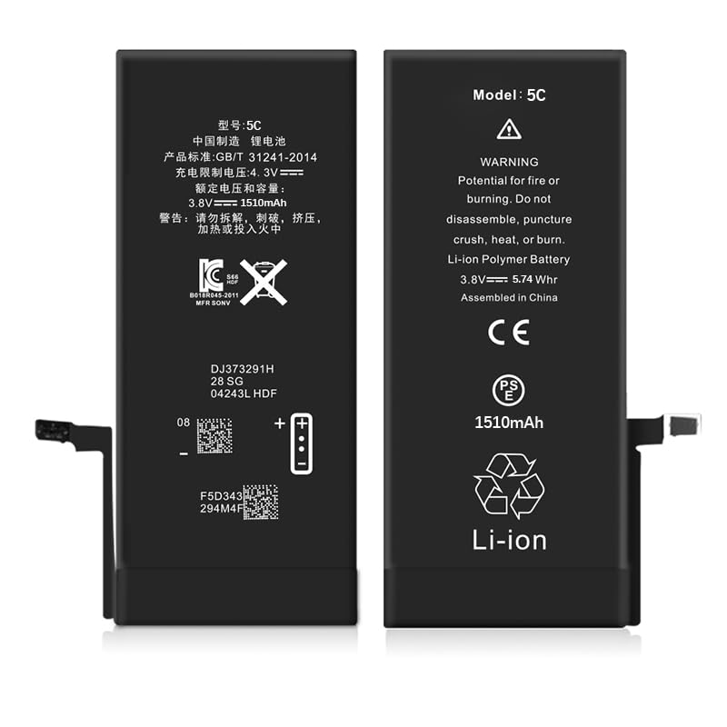 Composants de réparation de batterie iPhone 5C haute performance avec outils inclus - 2