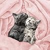 Utopia Bedding Fleece Blanket Queen Size Pink 300GSM Luxury Fuzzy Soft Anti-Static Microfiber Bed Blanket (90x90 Inch) #3