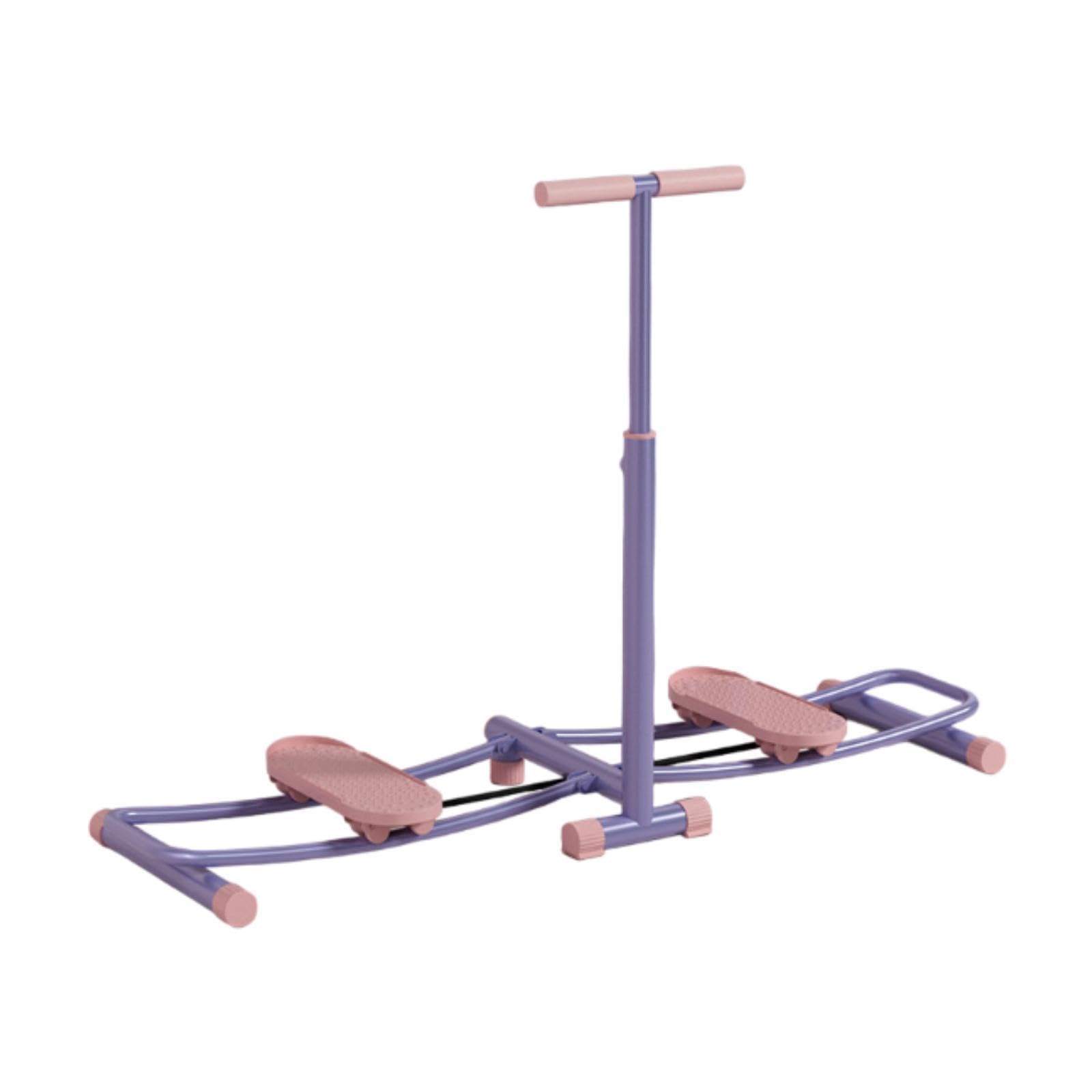 Leg Exercise Equipment Foldable Workout Equipment Sturdy Slimming Leg Device Purple with Tubing | Abdominal Exercisers | Fitness Equipment & Gear | Fitness Running & Yoga-image-17