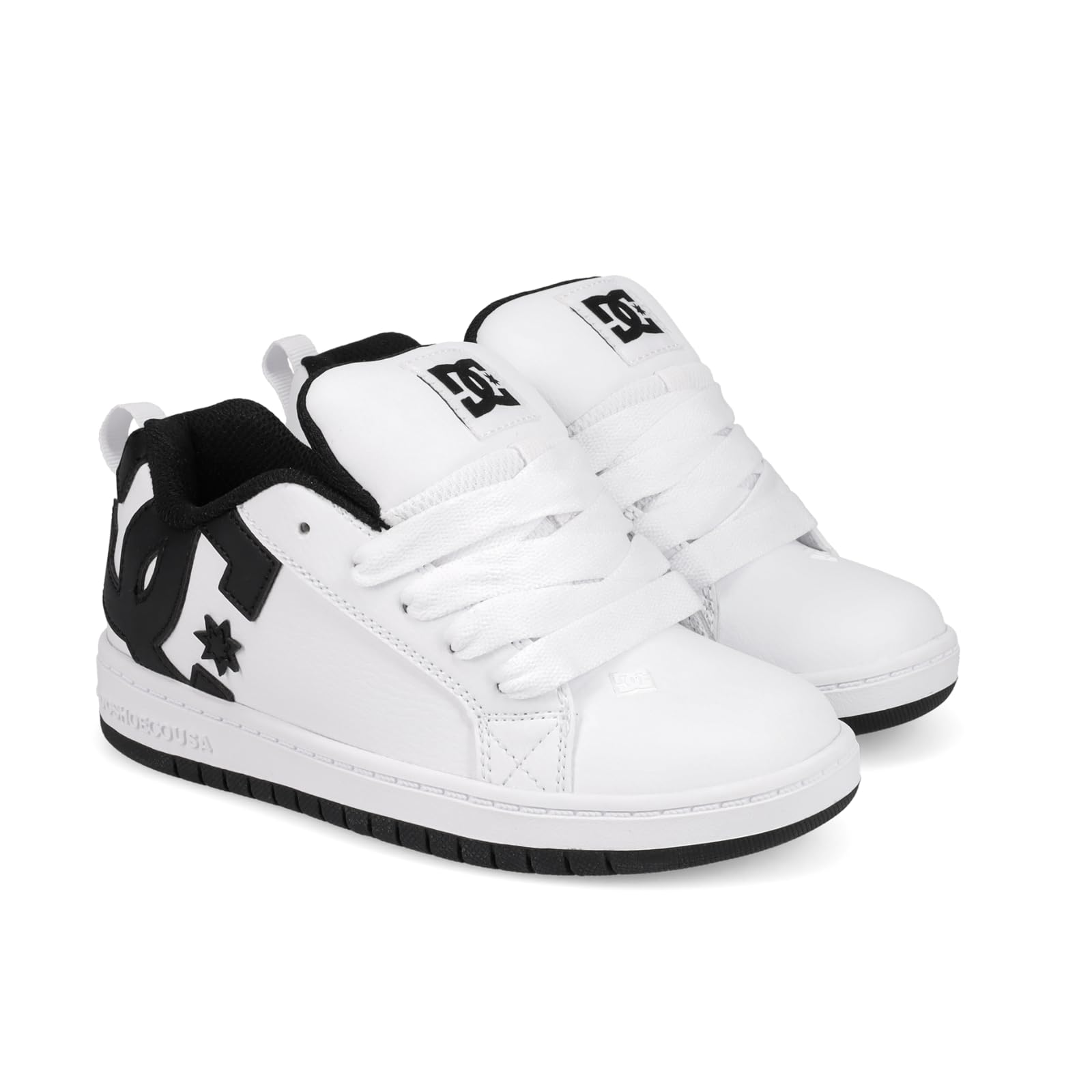 DC Kids Court Graffik Skate Shoe