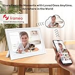 Frameo 10.1" Digital Picture Frame, 32GB WiFi Digital Photo Frame, 1280x800 HD IPS Touch Screen, Auto-Rotate, Wall Mountable, Instant Sharing Photos via Frameo App from Anywhere, for Parents & Friends - Image 2