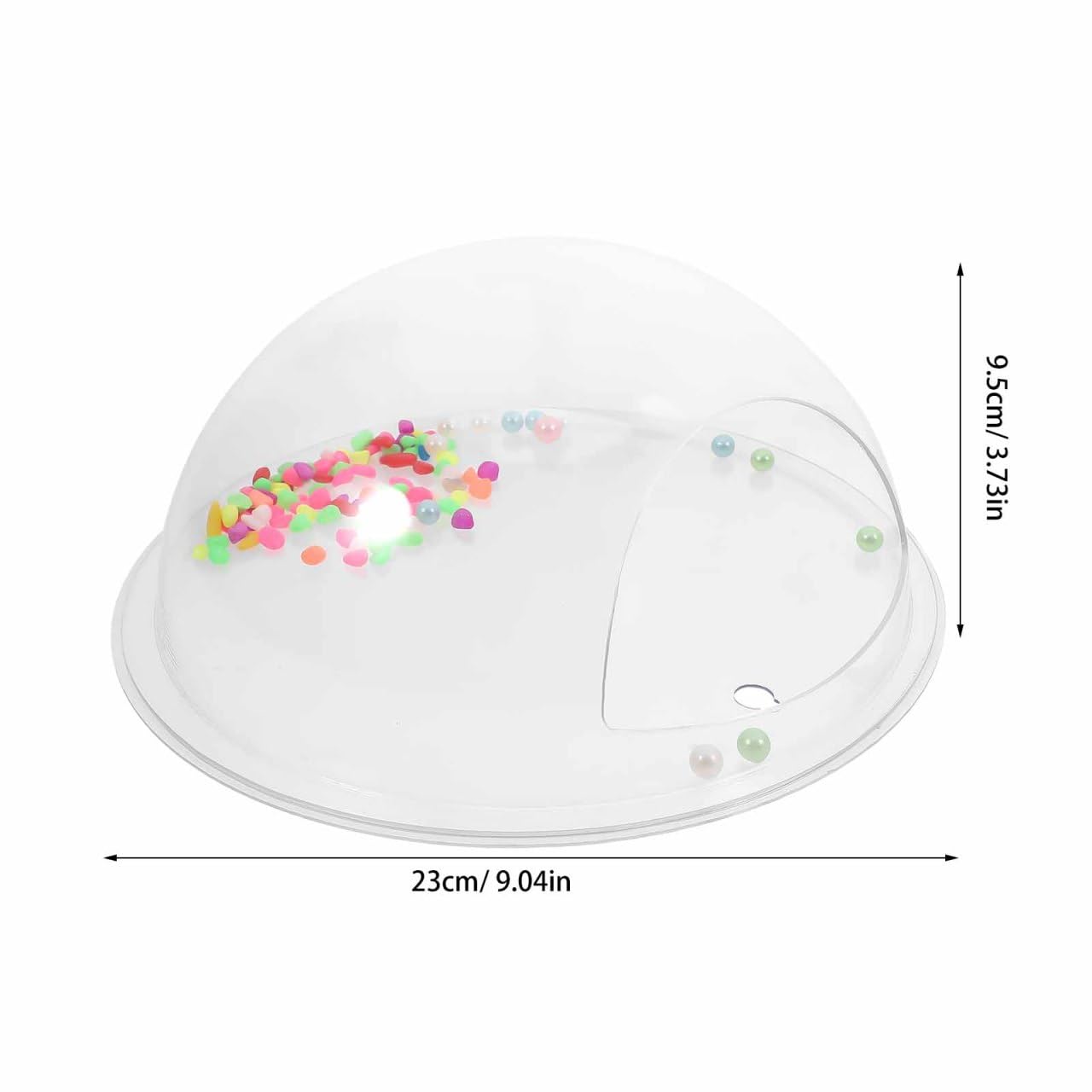 iplusmile Wand-Aquarium Aus Acryl 9.06In Transparent Hängendes Fischglas Fischbecken Für Wandmontage Raum- Und Platzsparende Heimdekoration Mit Klarem Design Für Fische Und Wasserpflanzen