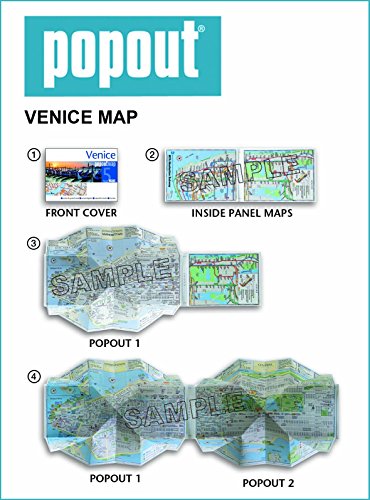 Venice Popout Map [Lingua Inglese]