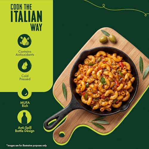 Image of Jivo Daily Cooking Pomace Olive Oil |1 Litre &Jivo Extra Light Olive Oil, 1L for Cooking