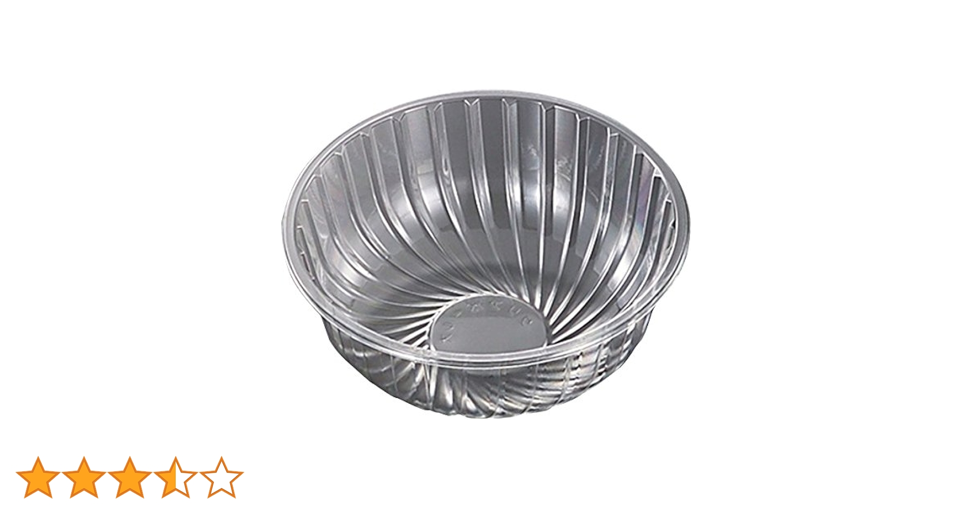 Amazon.co.jp: 中央化学 日本製 使い捨て容器 クリアボウル 大