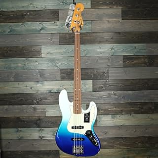 Player Plus Jazz Bass PF Belair Blue - Les Beatles, Paul McCartney, John Lennon, RIngo Starr, George Harrison Player Plus Jazz Bass PF Belair Blue – Image 2