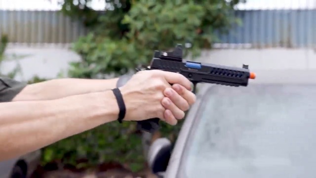Amazon.com : Lancer Tactical Knightshade Hi-Capa Gas Blowback